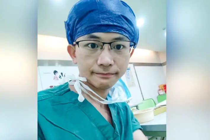 Una foto sin fecha de Luo Shuaiyu. (Weibo)