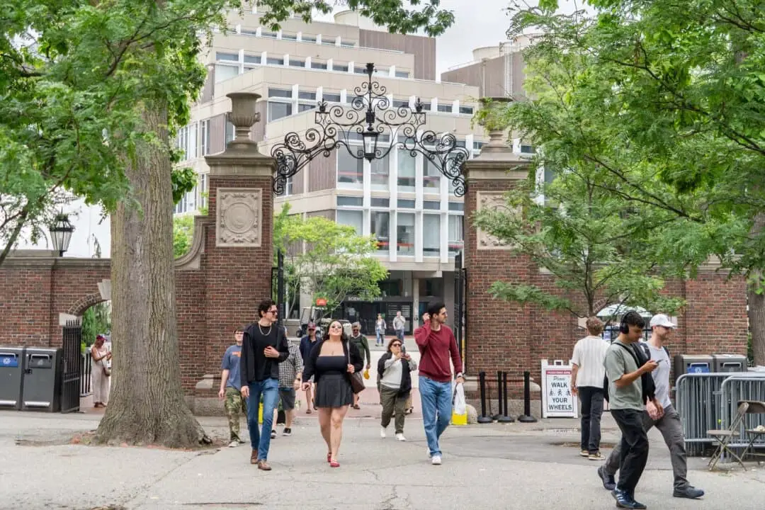Universidad de Harvard en Cambridge, Massachusetts, el 8 de junio de 2025. (Learner Liu/The Epoch Times).
