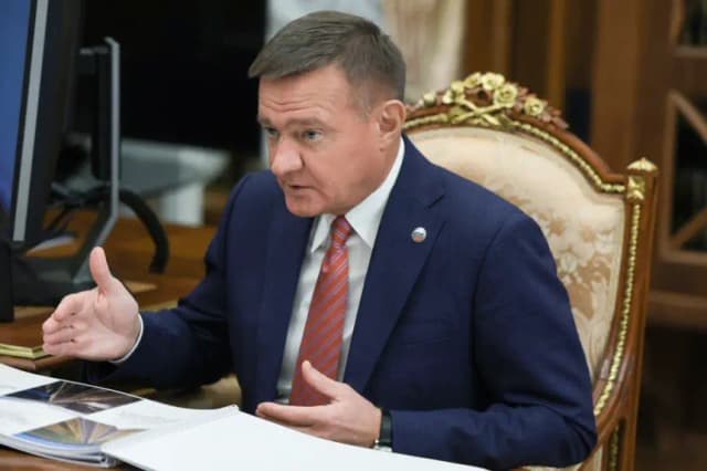 El ministro de Transportes de Rusia, Román Starovoit, en una imagen de archivo. EFE/EPA/Gavriil Grigorov 