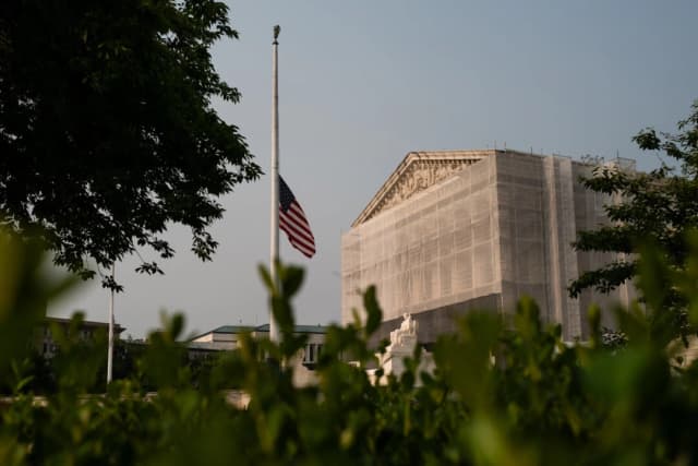 La Corte Suprema de Estados Unidos en Washington, el 3 de junio de 2025. (Madalina Vasiliu/The Epoch Times)