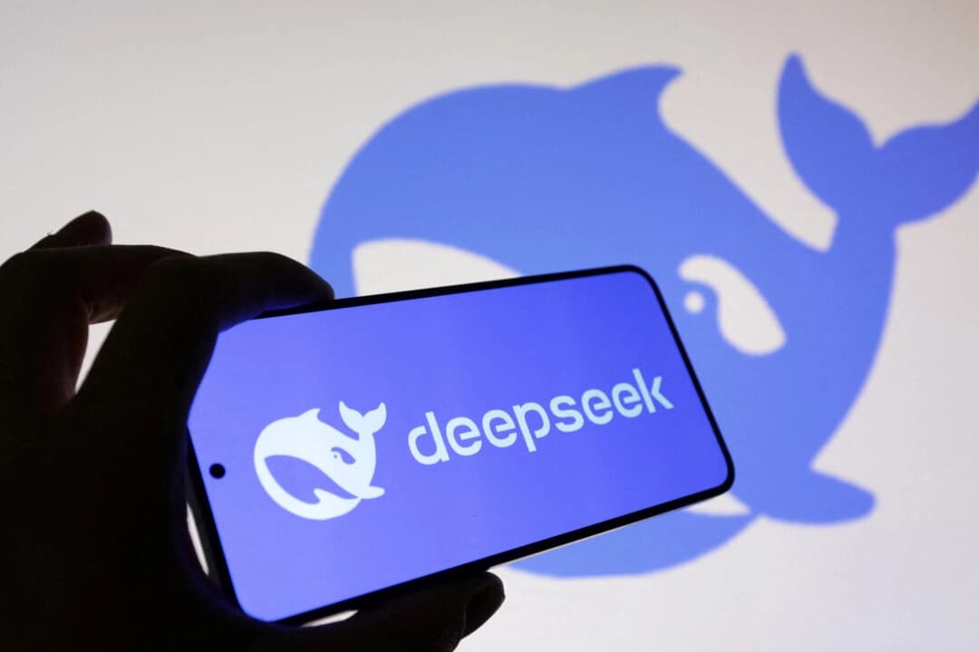 El logotipo de DeepSeek, en esta ilustración tomada el 29 de enero de 2025. (Dado Ruvic/Reuters)