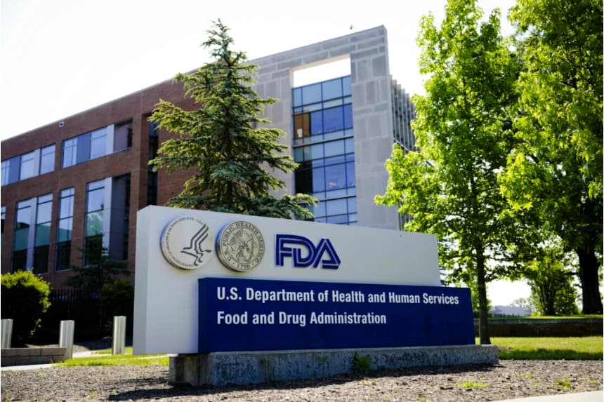 El edificio de la Administración de Alimentos y Medicamentos (FDA) en White Oak, Maryland, el 5 de junio de 2023. (Madalina Vasiliu/The Epoch Times)