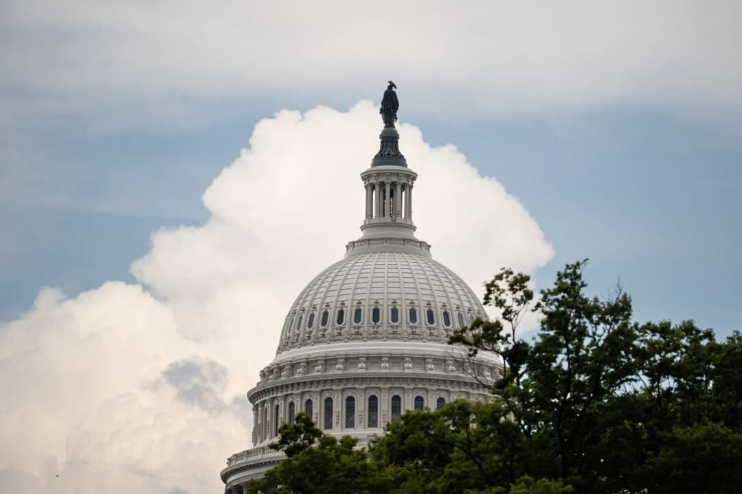 El edificio del Capitolio de Estados Unidos en Washington, el 14 de julio de 2025. (Madalina Kilroy/The Epoch Times)
