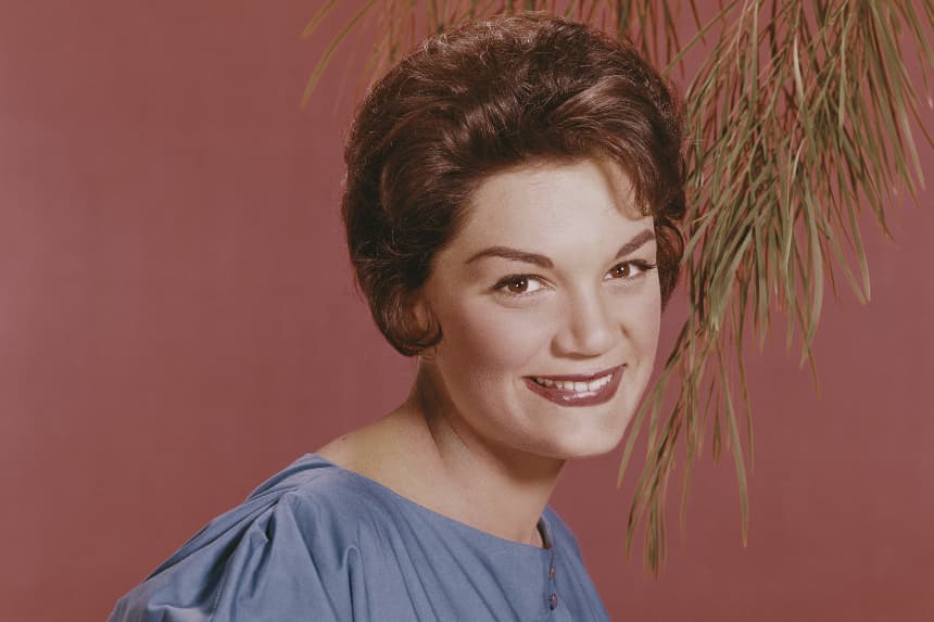 La cantante pop estadounidense Connie Francis, alrededor de 1960. (Foto de archivo/Getty Images)