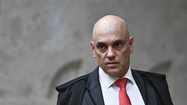 Foto de archivo del magistrado del Tribunal Supremo Federal de Brasil, Alexandre de Moraes. EFE/ Andre Borges