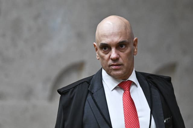 Foto de archivo del magistrado del Tribunal Supremo Federal de Brasil, Alexandre de Moraes. EFE/ Andre Borges