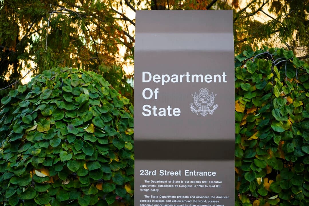 El edificio del Departamento de Estado en Washington el 13 de noviembre de 2023. (Madalina Vasiliu/The Epoch Times)
