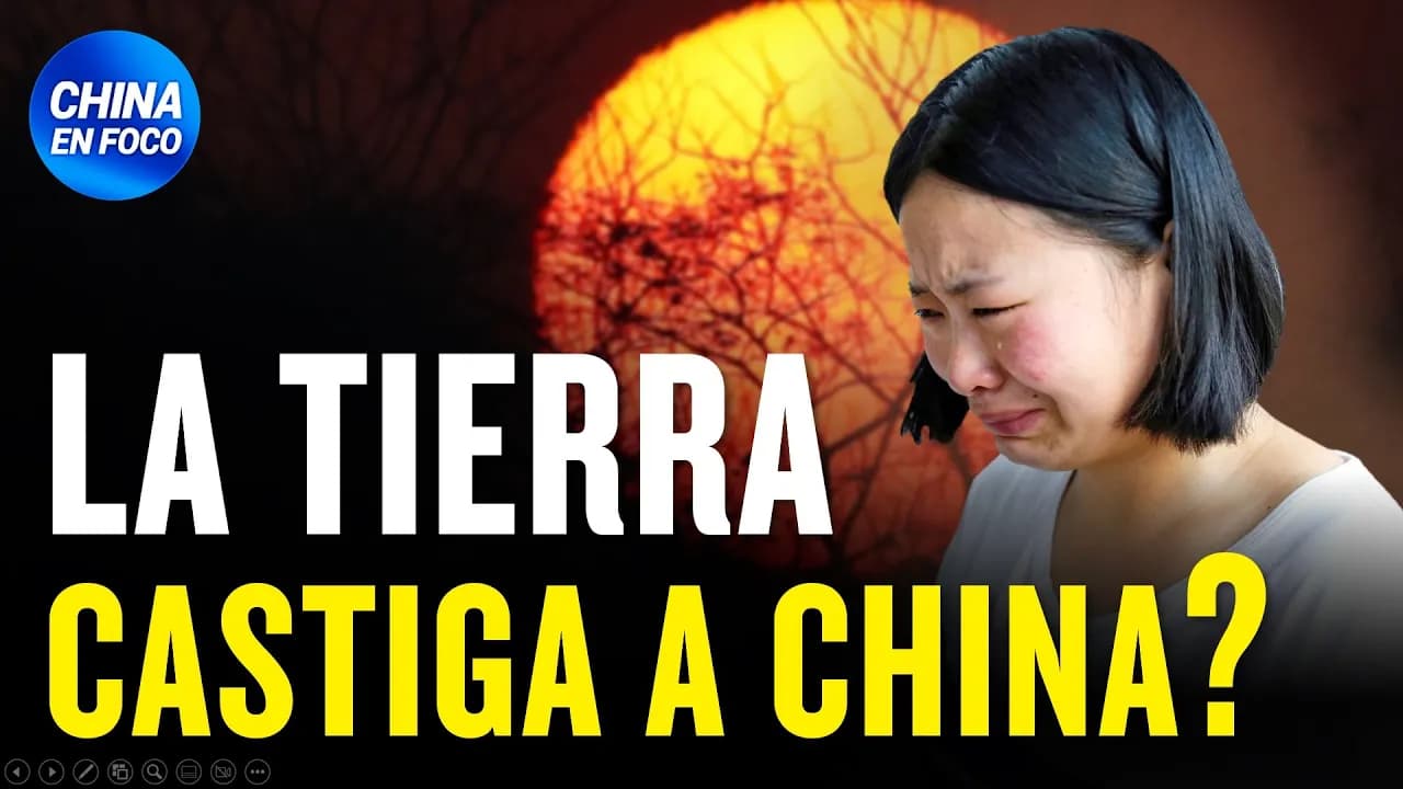 ¿La Tierra castiga a China?: 25 millones de personas afectadas | Aparecen budas bajo el agua