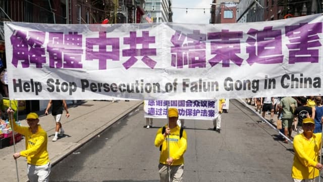 Trolls del PCCh atacan retransmisiones en vivo de la conmemoración de Falun Gong