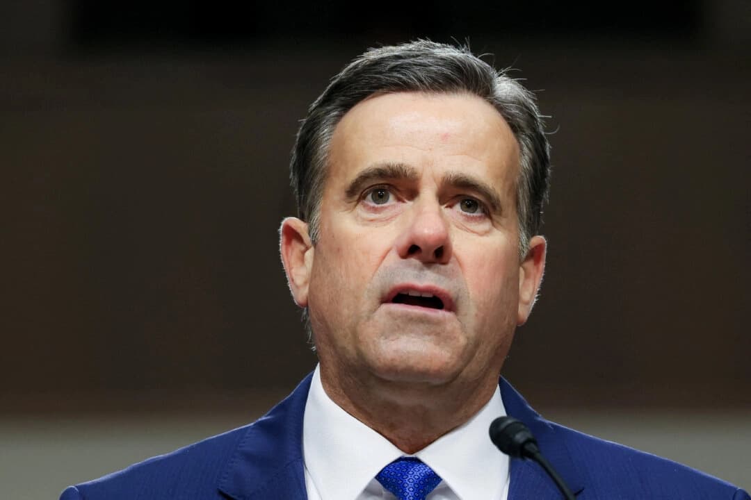 John Ratcliffe testifica ante una audiencia del Comité de Inteligencia del Senado sobre su nominación como director de la CIA, en el Capitolio, en Washington, el 15 de enero de 2025. (Jemal Countess/AFP a través de Getty Images)