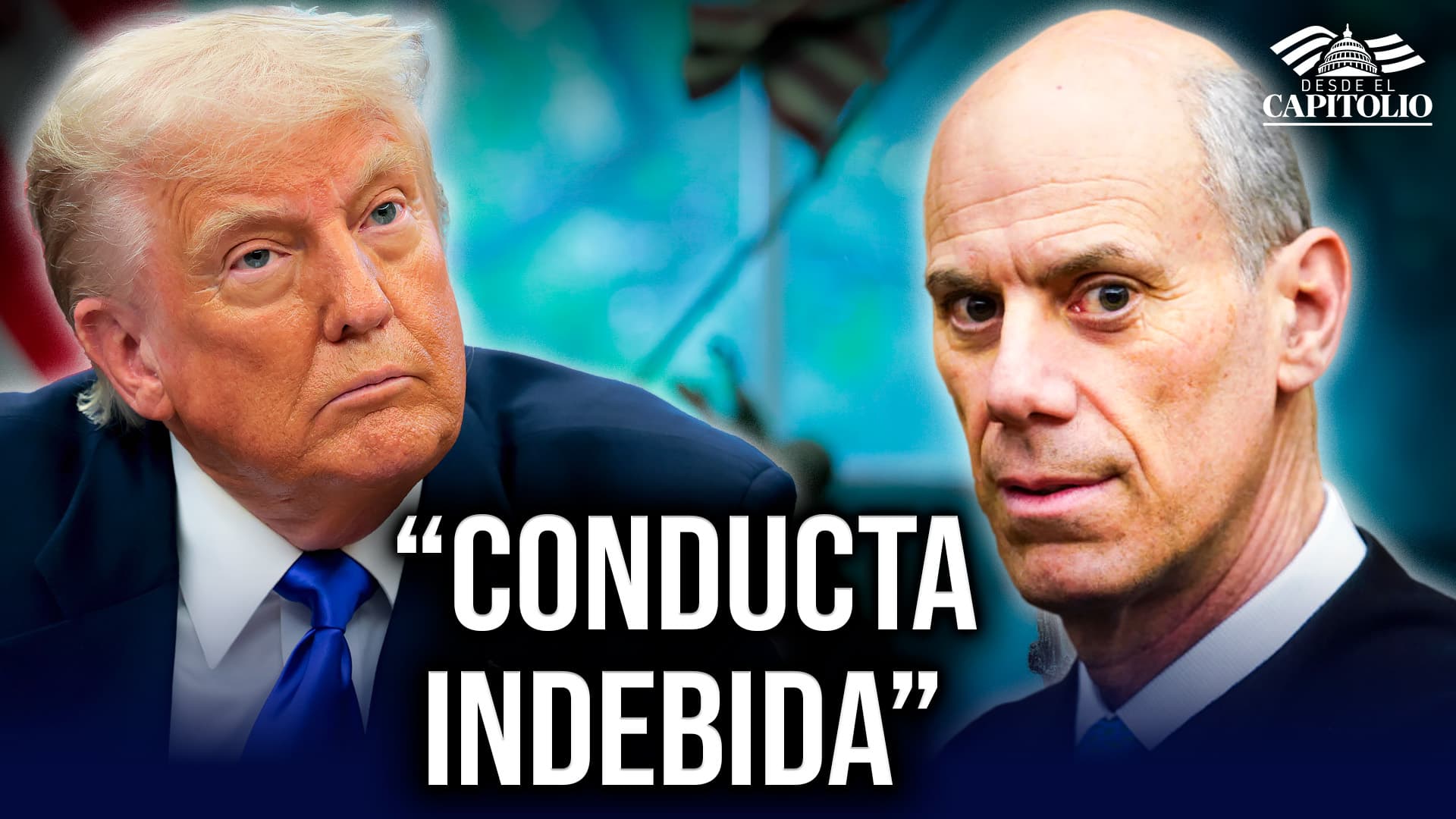 Imagen de DOJ acusa a juez que frenó deportaciones de Trump por “conducta indebida”