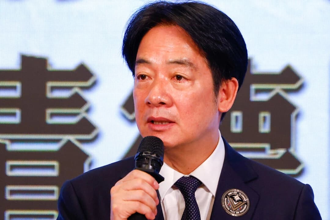 El presidente taiwanés, Lai Ching-te, pronuncia un discurso en Taipéi, Taiwán, el 8 de mayo de 2025. (Ann Wang/Reuters).