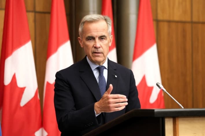 Carney afirma que Canadá reconocerá al Estado palestino en septiembre