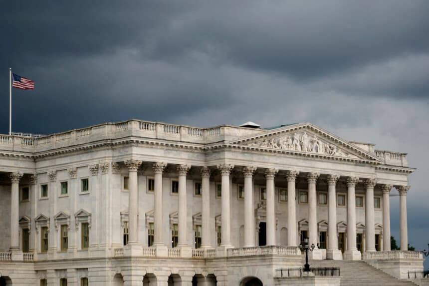 El Senado de los Estados Unidos en Washington, el 14 de julio de 2025. Madalina Kilroy/The Epoch Times