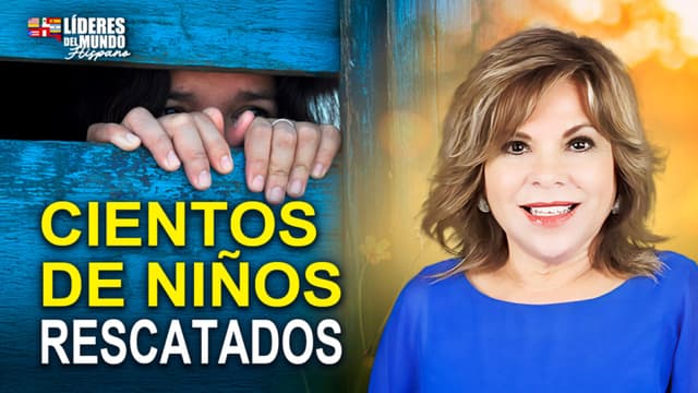 ¡Cientos de niños rescatados de la trata de personas! Impactante testimonio de Alma Tucker