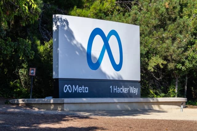 Las oficinas de Meta en Menlo Park, California, el 31 de julio de 2025. (John Fredricks/The Epoch Times)