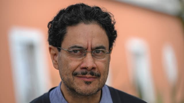 El senador colombiano Iván Cepeda durante una entrevista con la AFP en Bogotá el 6 de agosto de 2025. (LUIS ACOSTA/AFP a través de Getty Images)