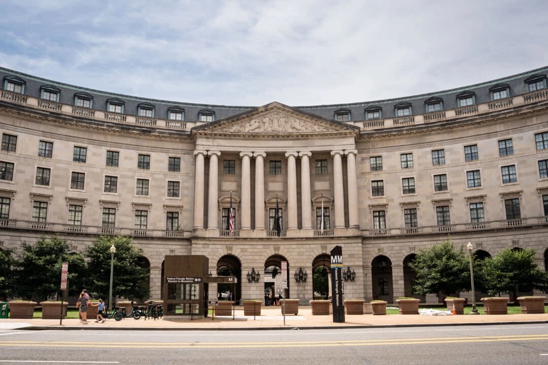 La Agencia de Protección Ambiental en Washington. (Madalina Kilroy/The Epoch Times)
