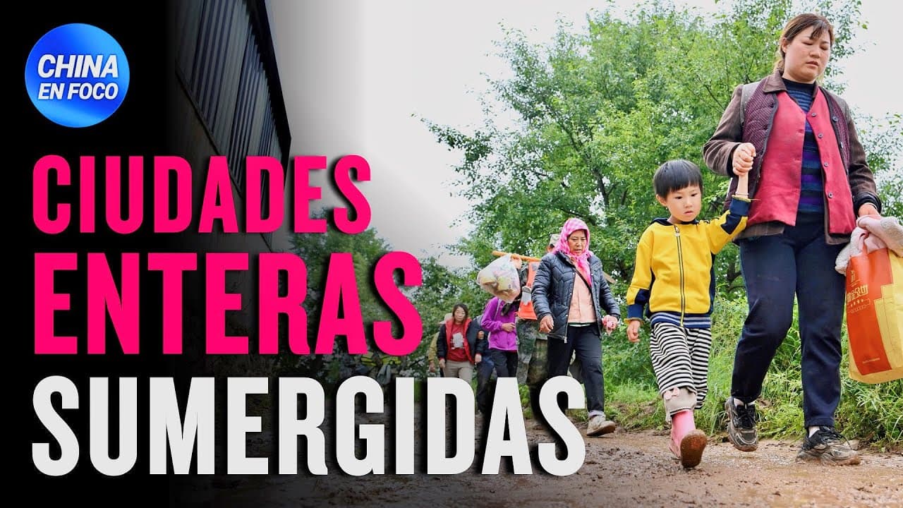 La naturaleza golpea a China: Ciudades enteras sumergidas, dos semanas de catástrofe