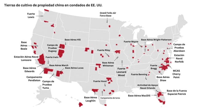 Tierras agrícolas estadounidenses propiedad de empresas chinas: Lo que debe saber
