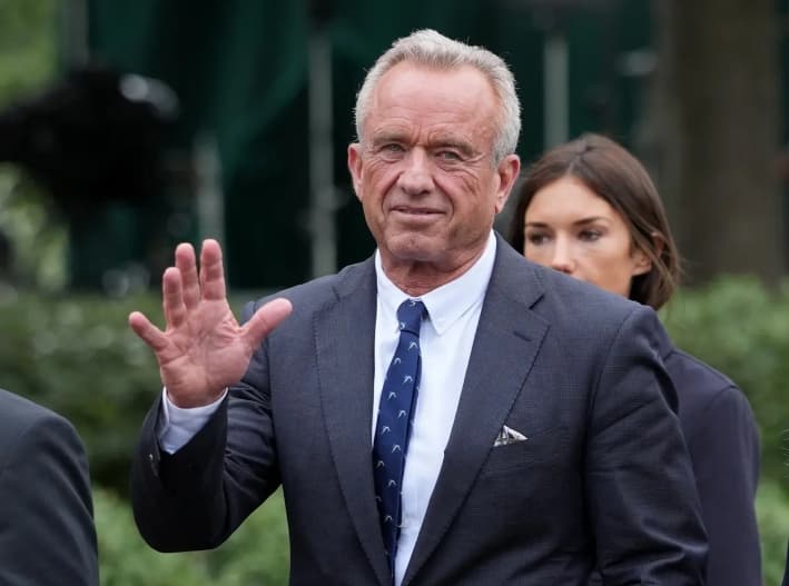 El secretario de Salud, Robert F. Kennedy Jr., en Washington, el 22 de mayo de 2025. (Kevin Dietsch/Getty Images)