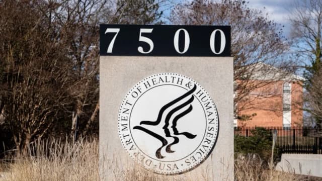 El Departamento de Salud y Servicios Humanos de EE. UU. en Baltimore el 17 de febrero de 2025. (Madalina Vasiliu/The Epoch Times)

