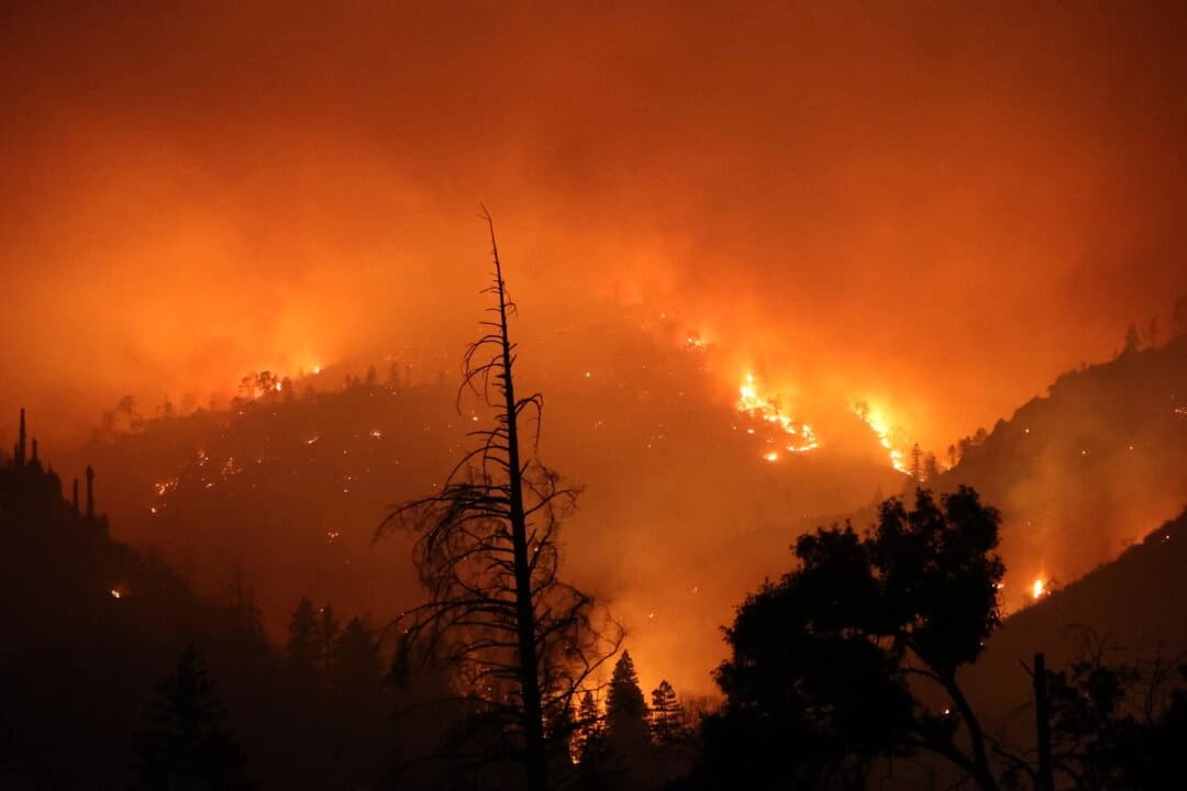 El incendio de Pickett, en el condado de Napa, California, alcanzó casi 7000 acres el 25 de agosto de 2025. California (Departamento de Silvicultura y Protección contra Incendios)