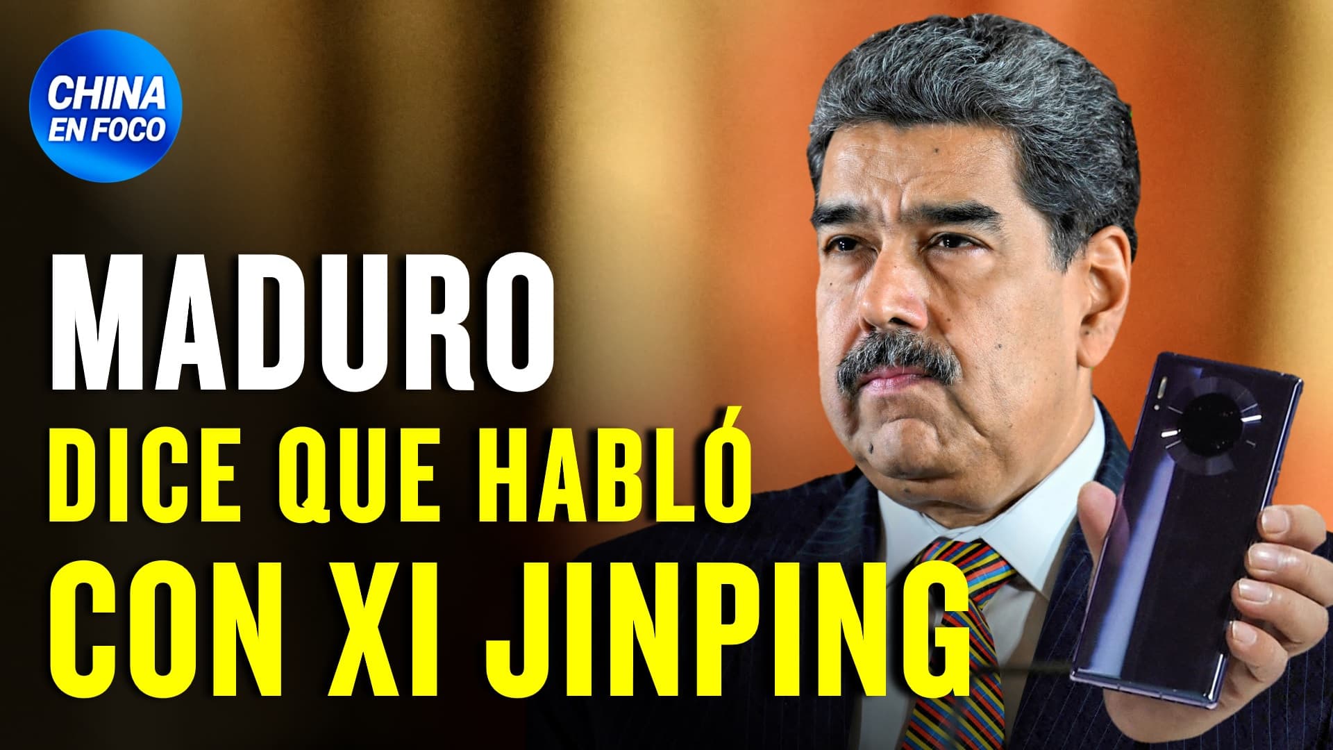 Maduro dice que Xi Jinping le regaló un celular para hablar con él y espera su apoyo