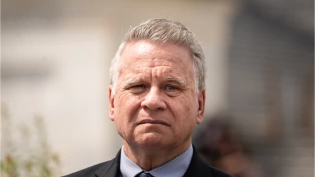 Rep. Chris Smith (R-N.J.), co-chair of the Congressional-Executive Commission on China, listens during a press conference about the Stop Forced Organ Harvesting Act passed by the House, on Capitol Hill in Washington on May 7, 2025. Madalina Vasiliu/The Epoch Times
