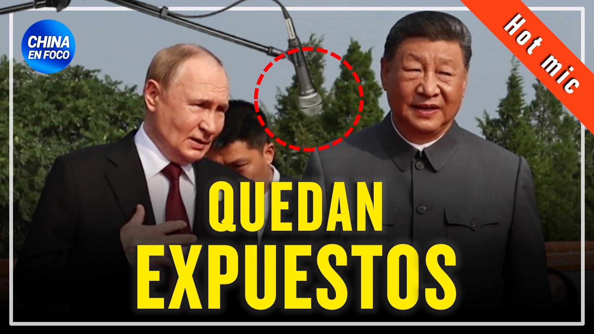 Micrófono abierto capta conversación entre Xi y Putin: Cómo prolongar la vida
