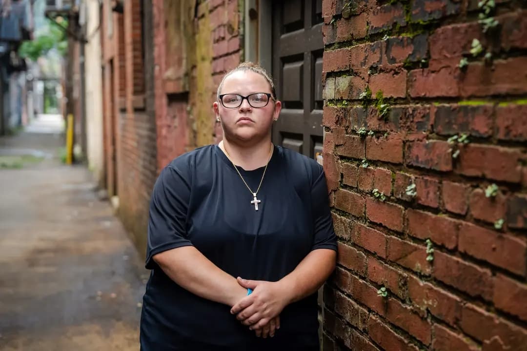 Tara "BabyT" Sexton en Williamson, Virginia Occidental, el 15 de agosto de 2025. (Samira Bouaou/The Epoch Times)