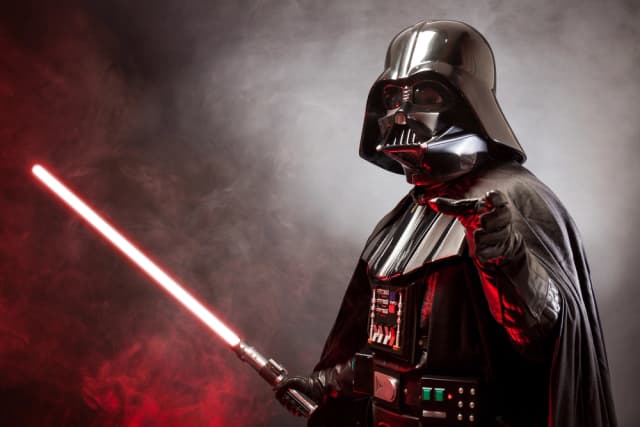 Una réplica del traje de Darth Vader. (Stefano Buttafoco/Shutterstock)