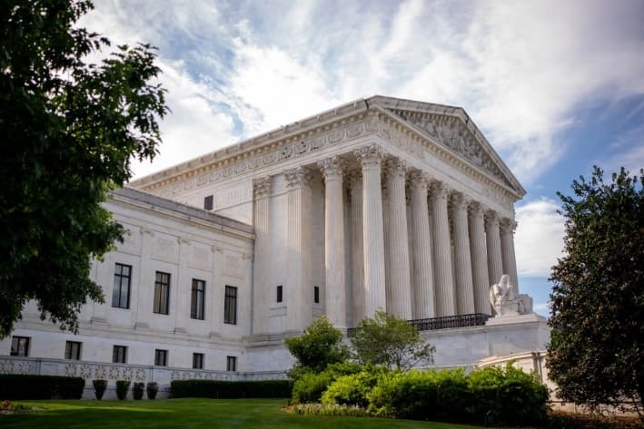 La Corte Suprema en Washington, el 20 de junio de 2024. (Andrew Harnik/Getty Images)