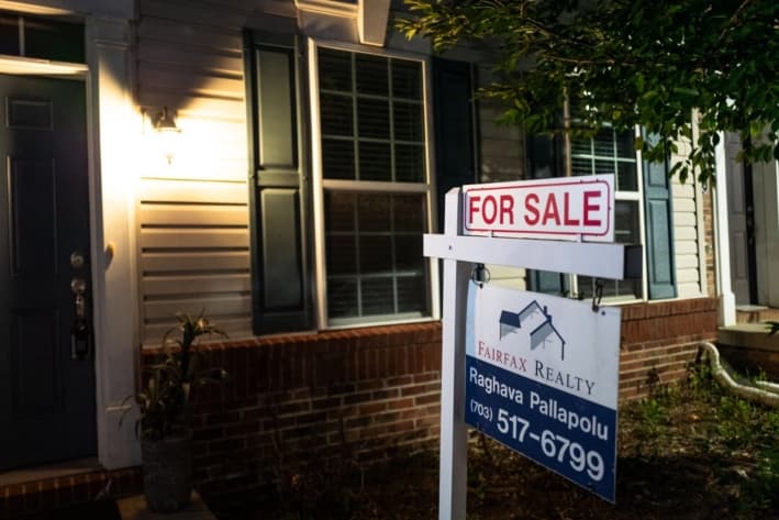 Una propiedad en venta en Elkridge, Maryland, el 2 de septiembre de 2025. (Madalina Kilroy/The Epoch Times)