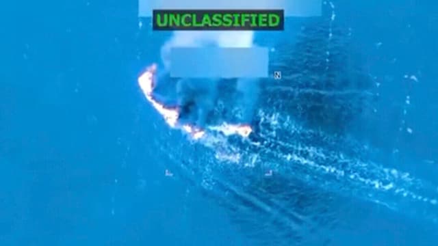 Trump confirma otro ataque contra presunta embarcación de narcotraficantes en el Caribe, con 3 muertos