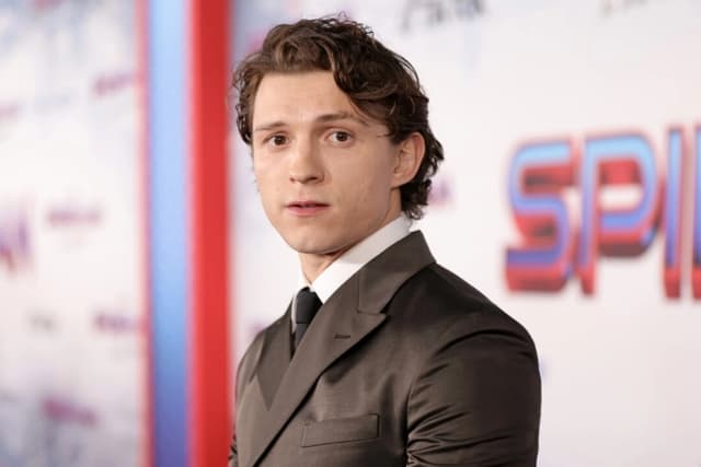 Tom Holland asiste al estreno de "Spider-Man: No Way Home" de Sony Pictures en Los Ángeles, el 13 de diciembre de 2021. (Amy Sussman/Getty Images)