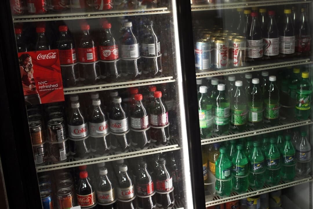 Refrescos a la venta en la ciudad de Nueva York, en una imagen de archivo. (Spencer Platt/Getty Images)
