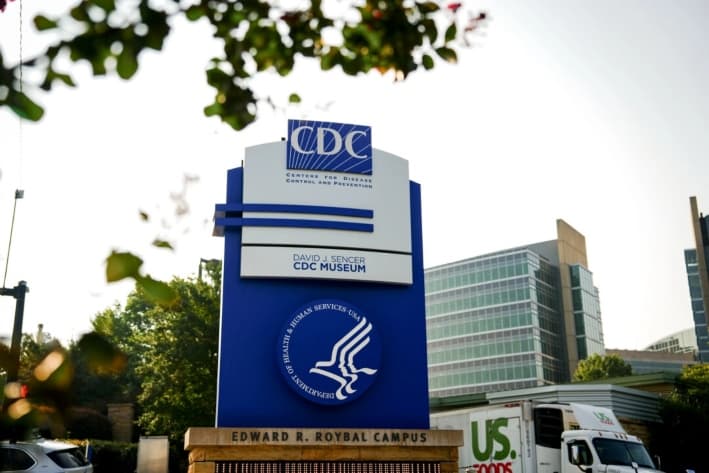 La sede de los Centros para el Control y la Prevención de Enfermedades (CDC) en Atlanta, el 25 de agosto de 2023. (Madalina Vasiliu/The Epoch Times)