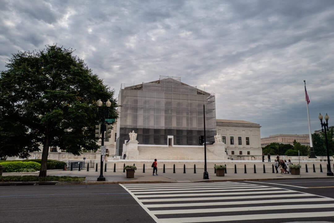 La Corte Suprema de Estados Unidos en Washington, el 29 de septiembre de 2025. (Madalina Kilroy/The Epoch Times)