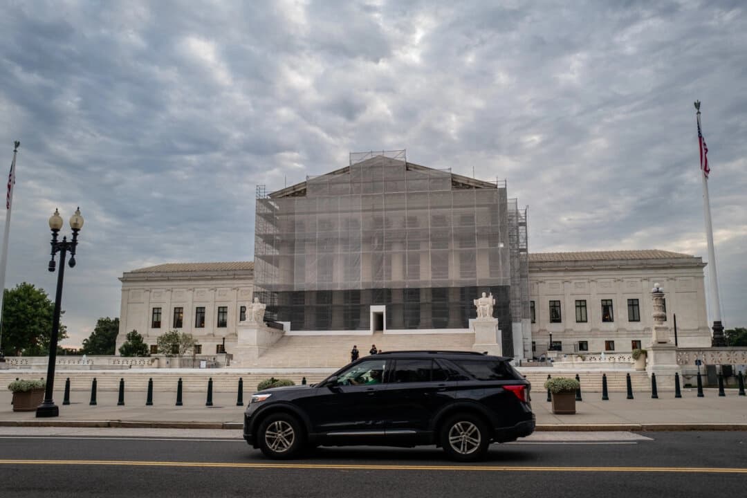 La Corte Suprema de Estados Unidos en Washington el 29 de septiembre de 2025. (Madalina Kilroy/The Epoch Times)