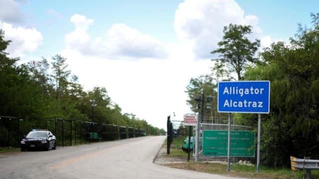 Florida recibirá un reembolso federal por el centro de detención Alligator Alcatraz