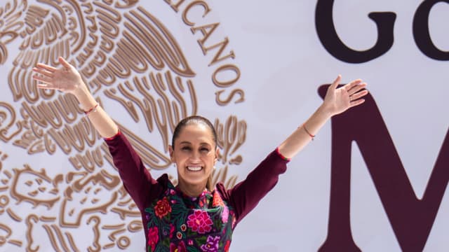 Sheinbaum dice México va "por el camino correcto", la oposición dice hay "una regresión sin precedentes"