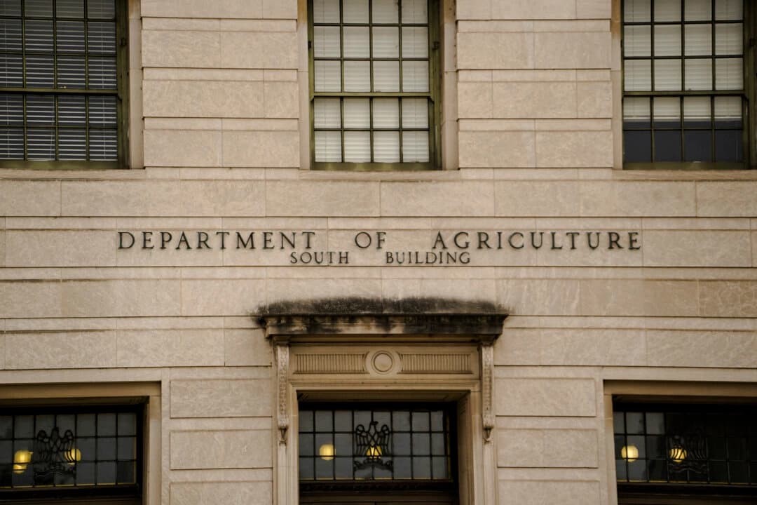 El Departamento de Agricultura de Estados Unidos en Washington, el 28 de junio de 2023. (Madalina Vasiliu/The Epoch Times).