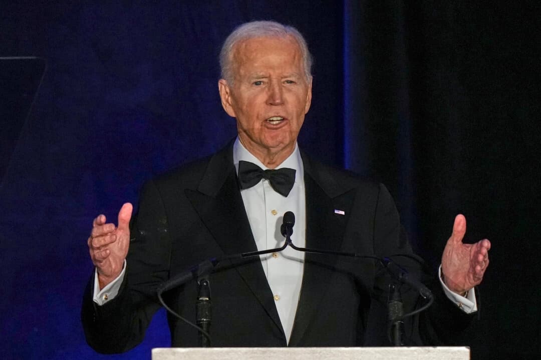 El expresidente Joe Biden habla durante la 100.ª Gala Anual de Premios de la Asociación Nacional de Abogados en Chicago, el 31 de julio de 2025. (Nam Y. Huh, archivo/Foto de AP)