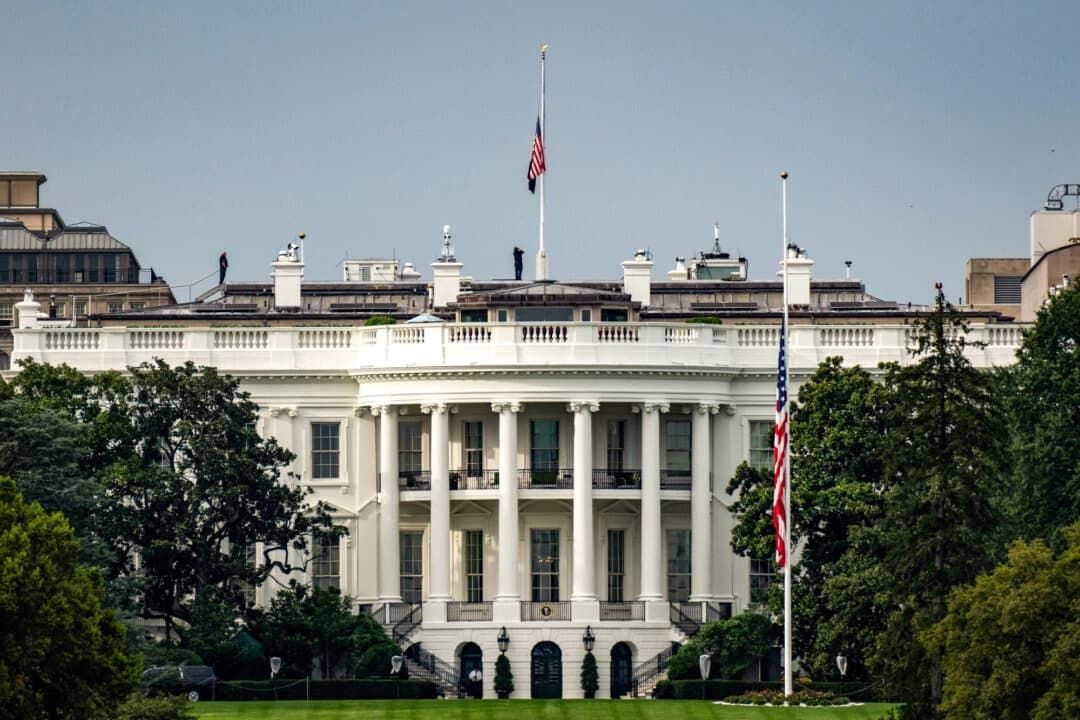 La Casa Blanca en Washington, D.C., el 10 de septiembre de 2025. (Kent Nishimura/Getty Images)
