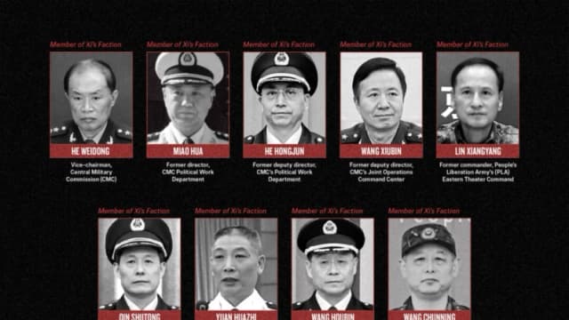 El PCCh expulsa a nueve líderes militares cercanos a Xi antes de una reunión clave