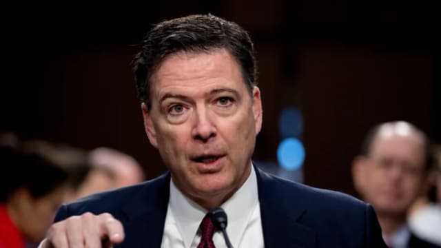 DOJ insta a la Corte a rechazar las afirmaciones de Comey sobre un proceso judicial vengativo