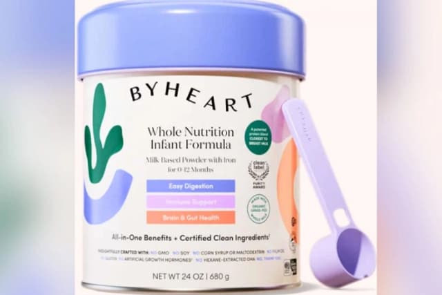 Leche de fórmula para bebés ByHeart. (FDA)