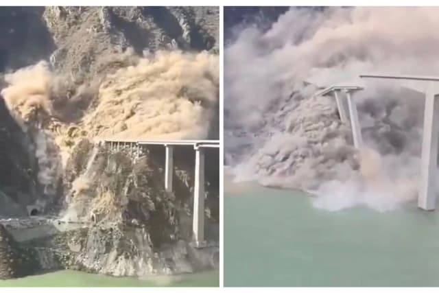 Un nuevo puente se derrumba en Sichuan, China, menos de diez meses después de su inauguración