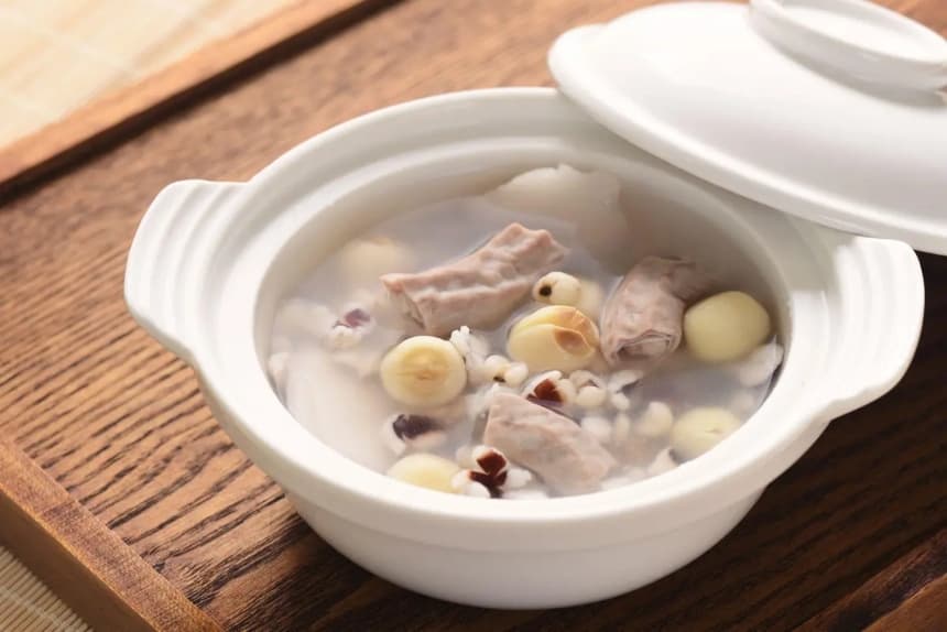 Sopa de cuatro hierbas. (Xi anni/The Epoch Times)